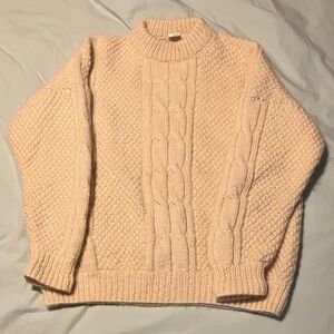 Cozy Cream Cable Knit Sweater